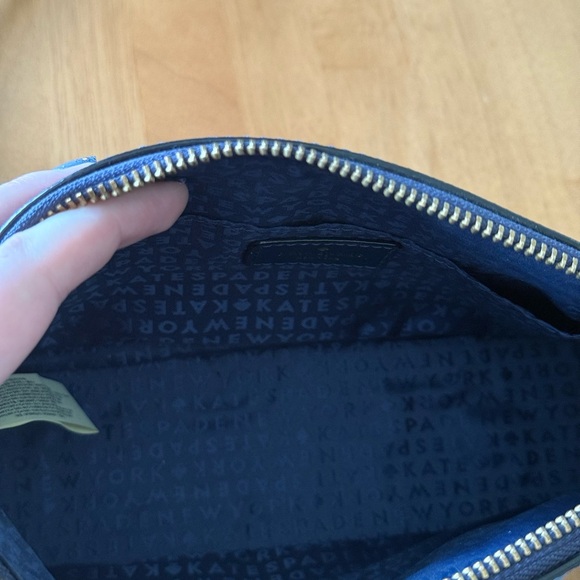 Kate Spade Blue Peacock Appliqué Crossbody Bag - Picture 3 of 5